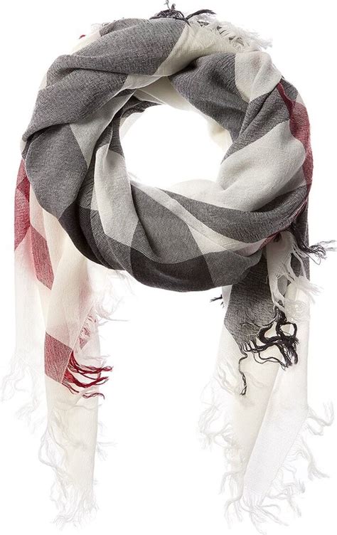 burberry check wool deluxe square scarf|Burberry Check scarf sale.